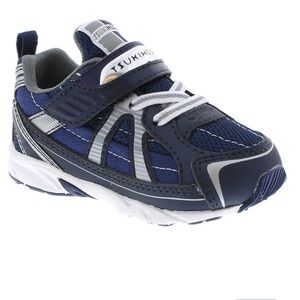TSUKIHOSHI Storm Navy Silver color sneakers-Size 5.5 Excellent Condition